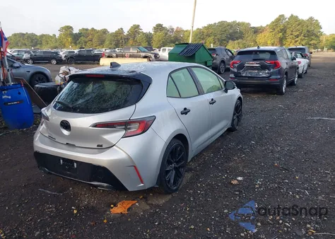 2022 Toyota Corolla Se Nightshade Edition из США, поврежденный, VIN JTND4MBE9N3179596